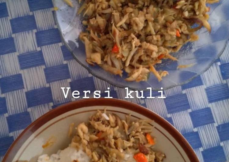 Proses memasak Oseng² pari pedas, Sempurna