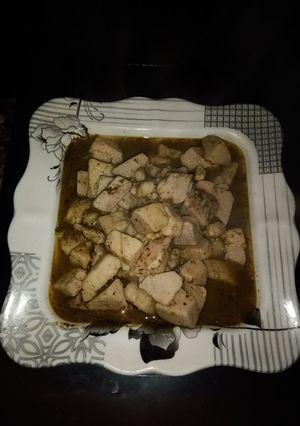 صورة لوصفة قلقاس بالسلق الاخضر