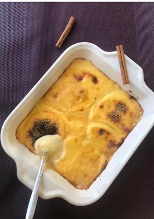 Une photo de Crème catalane
