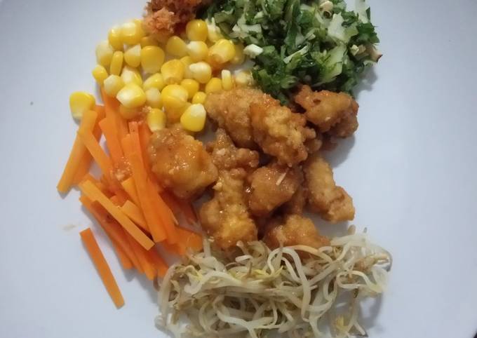 Bagaimana Membuat Ayam Tepung Asam Manis Anti Gagal