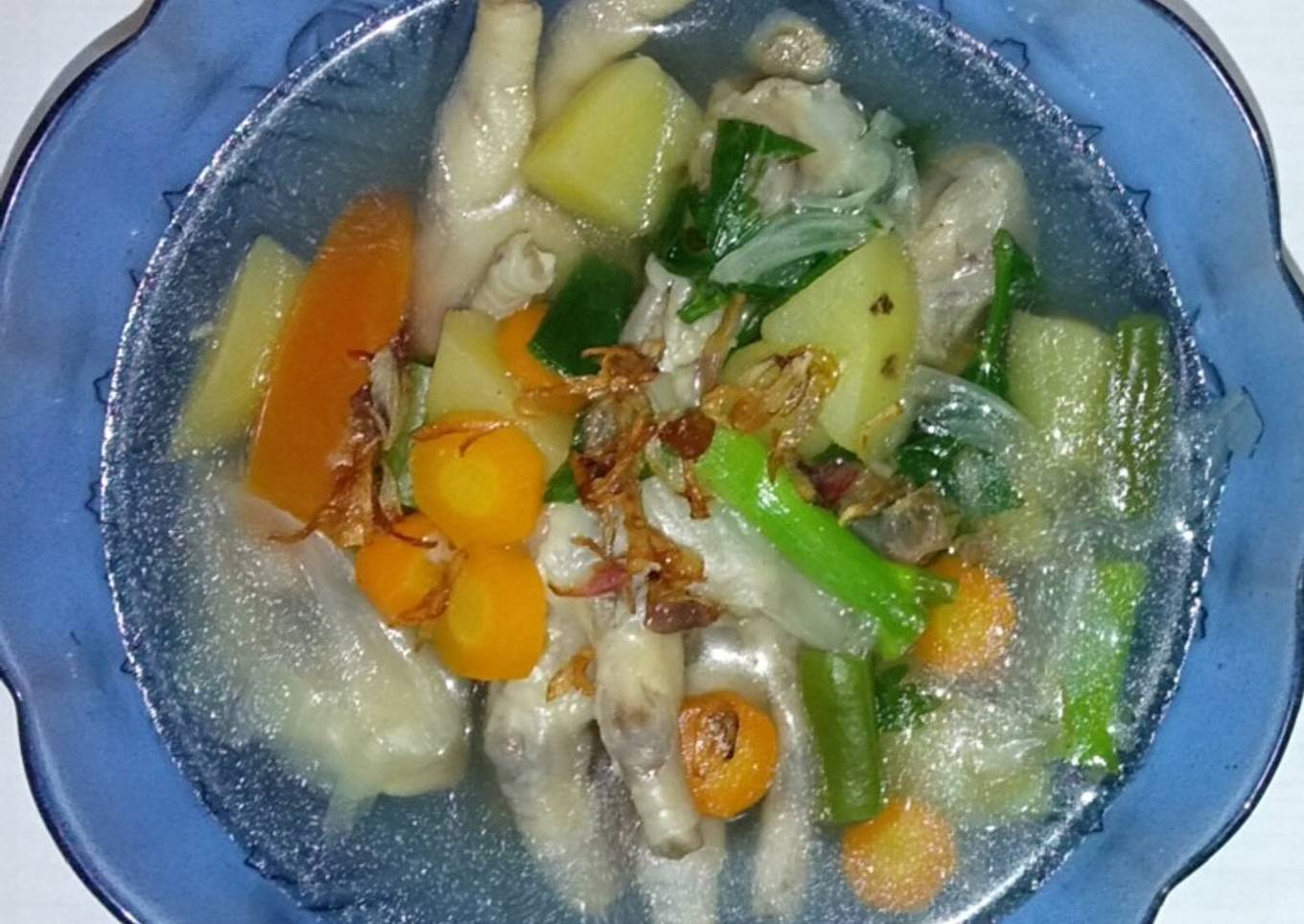 Sop Ceker Ayam