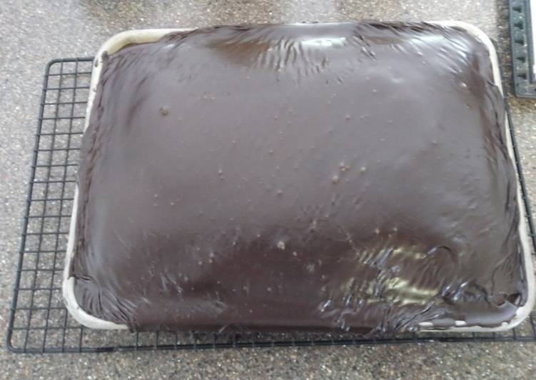 Recipe of Quick Denver Chocolate Sheet Cake