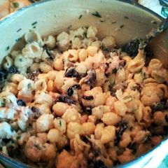 A picture of Tinklee's Shrimp Pasta Salad.