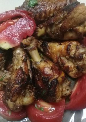 صورة لوصفة اجنحة محمرة في طنجرة الضغط