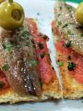 Pincho de sardina ahumada