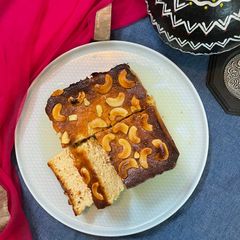 Baked Cottage Cheese Cake A picture of Baked Cottage Cheese Cake.