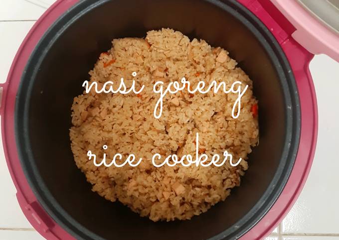Cara Membuat Nasi goreng rice cooker Anti Gagal