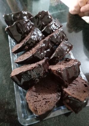 عکسی از دستور کیک شکلاتی