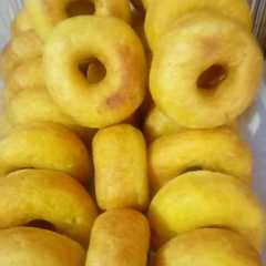 รูปของ Donat labu kuning ala evigani