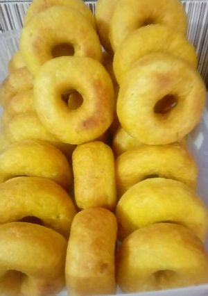Foto resep Donat labu kuning ala evigani