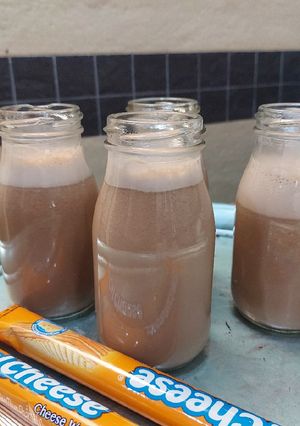 Hình của món Sữa hạt điều "socola" thơm ngon bằng máy làm sữa hạt.