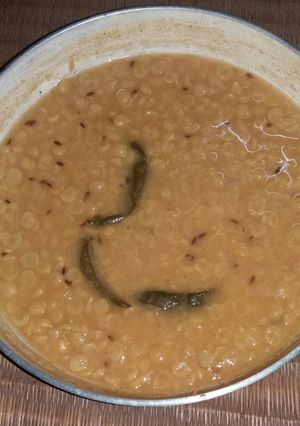 A picture of Chana daal (cholar daal).