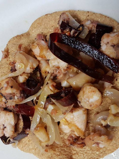 Una foto de Pulpo al ajillo