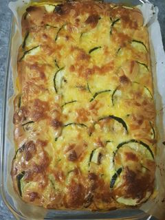 Una foto de Pastel de Calabacín