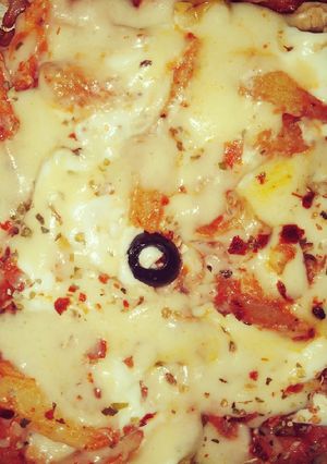 A picture of Pizza fries😋.