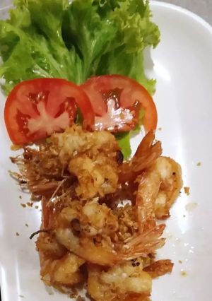 รูปของ กุ้งทอดกระเทียมพริกไทย