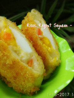 Foto resep RISOL Ragout Sayuran 🍃& 🍶Keju Quickmelt Homemade - FLo