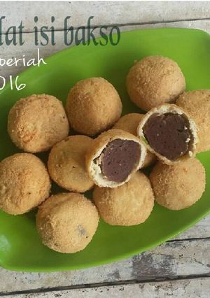 Foto resep Tahu bulat isi bakso