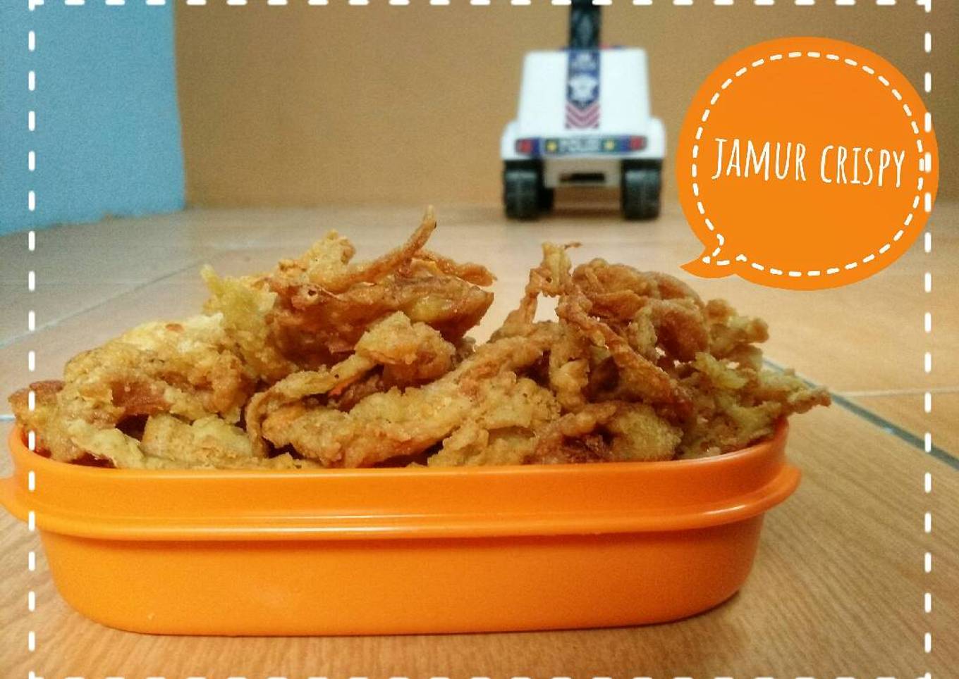 Jamur crispy (snack mpasi 18m+)