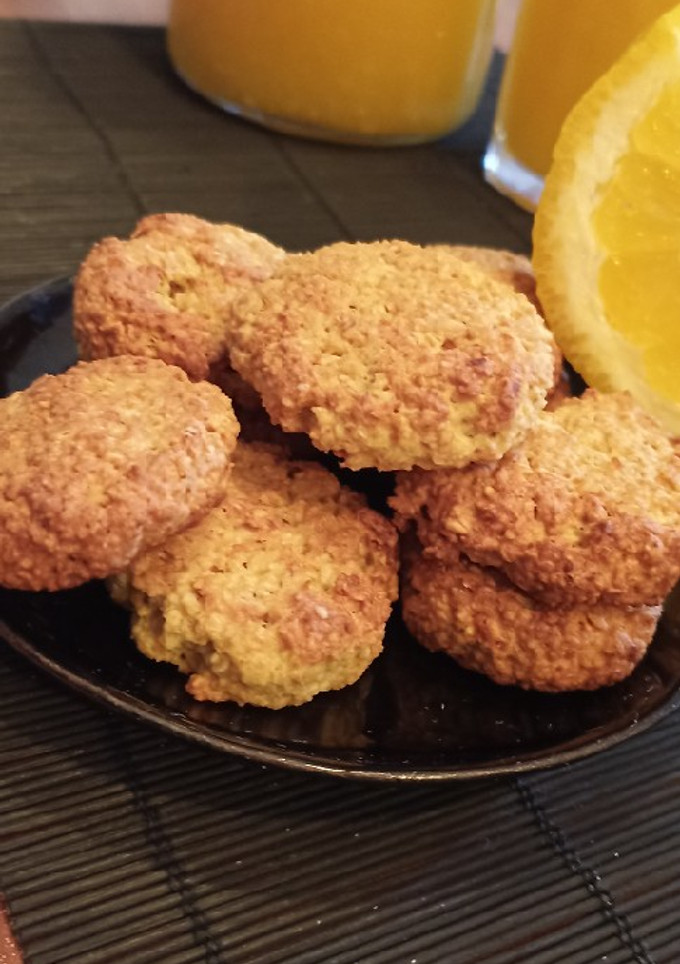 Una foto de Galletas de avena y naranja