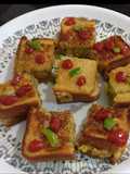 व्हेज चीज तवा सँडविच.(Veg cheese tawa sandwich recipe in marathi)