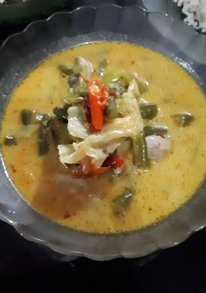 Foto resep Santan kacang panjang