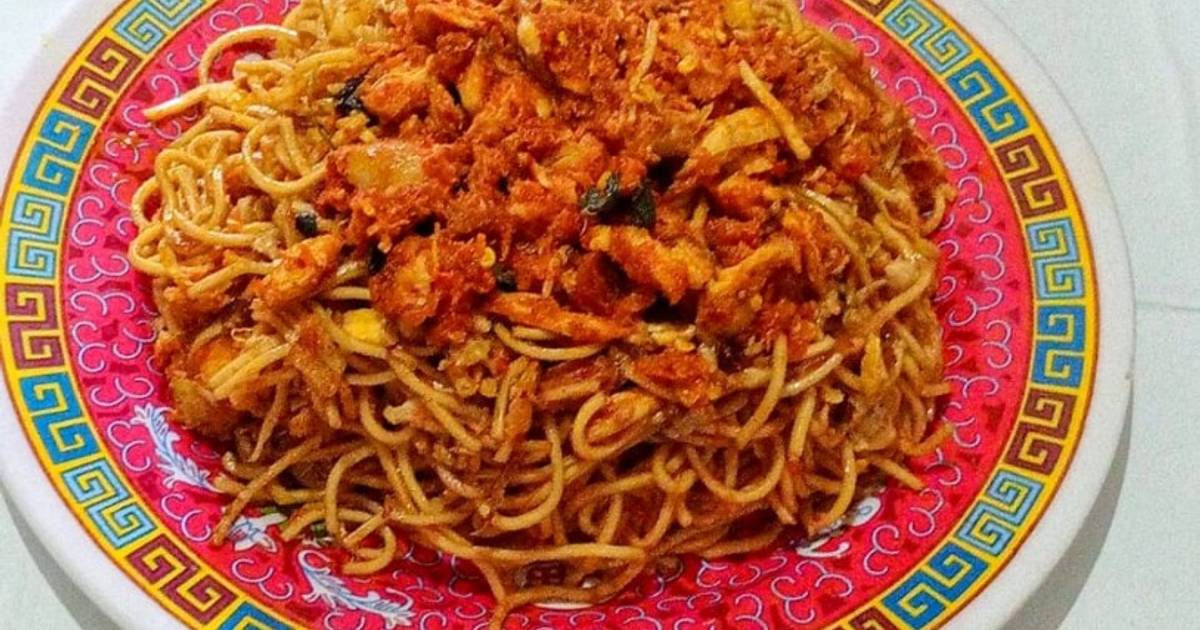 Resep Mie Goreng Ayam Suwir Kemangi Oleh Fitzaki Kitchen Cookpad