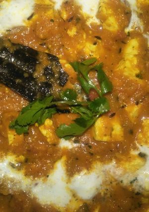 A picture of Malai paneer.