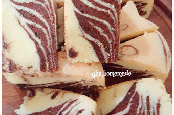 Langkah Mudah untuk Menyiapkan ZEBRA CAKE PUTIH TELUR (tanpa pengembang) Untuk Pemula