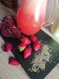 Jus fraise anis vert bio