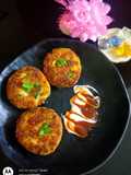Okara (soya pulp) cutlet