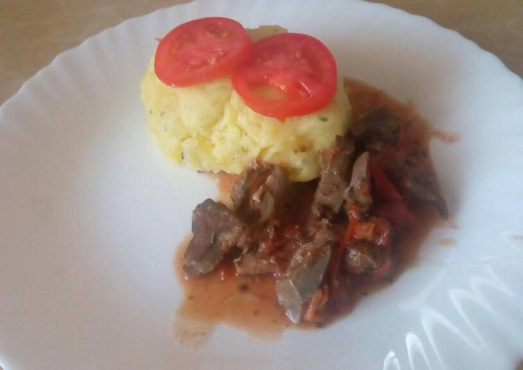 Recipe of Perfect Cheese &amp; Oregano mash potatoes.Local food contest Nairobi_ North