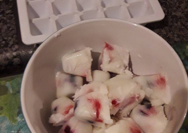 Step-by-Step Guide to Prepare Quick Frozen Yogurt squares