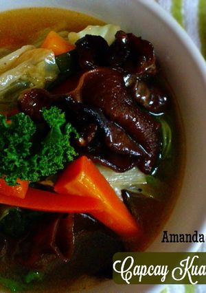 Foto resep Capcay kuah sederhana