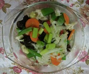 Resep mudah Sayur oseng campur Mantul Banget