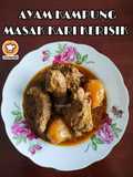 Ayam Kampung Masak Kari Kerisik