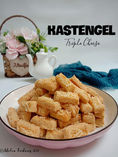 Foto resep Kastengel Triple Cheese
