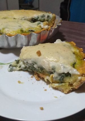 Una foto de Tarta de verduras sin gluten y sin lactosa