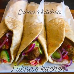 A picture of Kofta Wrap.