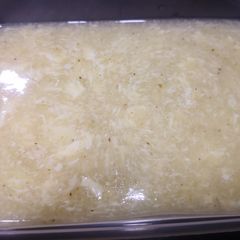 A picture of Egg soup.