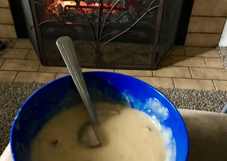 Recipe of Super Quick Homemade Potato-bacon chowder