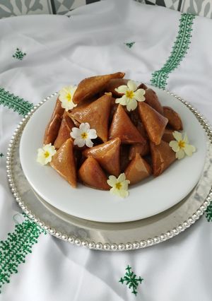 Une photo de Triangles aux amandes (briwat)