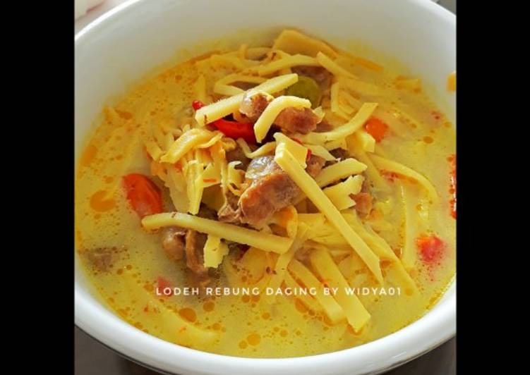 Lodeh Rebung Daging