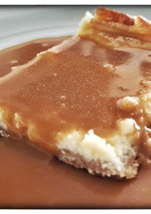 Karamellás sajttorta recept fotója