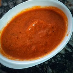 A picture of Daqqus(Tomato chattni).