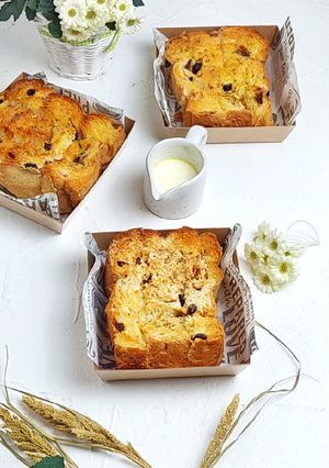 Foto resep Roti Siram Susu Keju