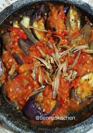 Foto resep Terong bakar penyet