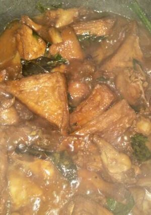 Foto resep Semur ayam tahu