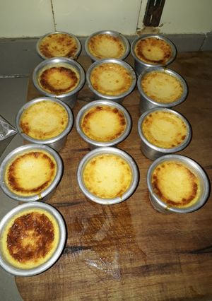 Una foto de Flan casero