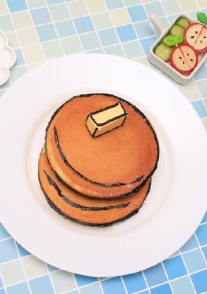 （偽裝畫）2d 鬆餅 的食譜成品照片